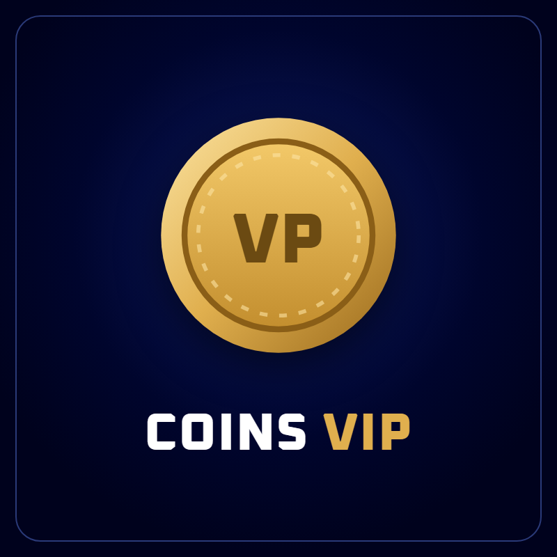 Moneda de oro de Coins VIP